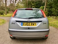 USED 2002 02 FORD FOCUS 1.6 ZETEC SILVER 3d 100 BHP LONG MOT // PART EXCHANGE TO CLEAR // ''JUST IN AS A PART EXCHANGE ,SO IS PRICED TO CLEAR''NEW TYRES RECENTLY FITTED''