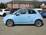 USED 2011 11 FIAT 500 0.9 LOUNGE 3d 85 BHP Finished in VOLARE BLUE with contrasting grey trim. This updated small retro-style car is ideal for the first time driver and small family. Features include Electric Sun Roof, Alloy wheels, Front Fogs, Air Con, &pound;Zero Road Tax, 2 Keys, and Blue Tooth to name just a few. Dealer seviced at 18851 miles, 25349 miles, 32756 miles, 38548 miles, 46382 miles, 65064 miles and on arrival at 97124 miles by EMC. New Clutch fitted at 74750 miles. MOT due 14/4/2022