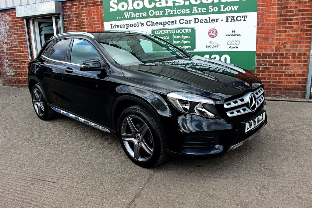 2018 18 MERCEDES-BENZ GLA-CLASS 1.6 GLA 200 AMG LINE 5d AUTO 154 BHP