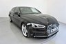 USED 2017 67 AUDI A5 2.0 SPORTBACK TDI S LINE 5d AUTO-2 OWNER CAR-HEATED HALF LEATHER-POWER TAILGATE-BLUETOOTH-CRUISE CONTROL-SATNAV-PARKING SENSORS-DAB RADIO-CLIMATE CONTROL-PUSH BUTTON START 