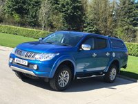 USED 2016 16 MITSUBISHI L200 2.4 DI-D 4X4 BARBARIAN DCB 178 BHP LEATHER + SAT NAV + TOW BAR ++
