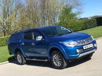 USED 2016 16 MITSUBISHI L200 2.4 DI-D 4X4 BARBARIAN DCB 178 BHP LEATHER + SAT NAV + TOW BAR ++