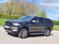 USED 2017 17 FORD RANGER 3.2 WILDTRAK 4X4 DCB TDCI 4d 197 BHP PART SERVICE HISTORY +2 KEYS