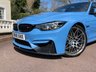 USED 2018 18 BMW M3 3.0L M3 COMPETITION PACKAGE 4d 444 BHP HUD, CARPLAY, BMW WARRANTY MAR 2022