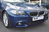 USED 2015 15 BMW 5 SERIES 3.0 530D M SPORT TOURING 5d 255 BHP MEDITERRANEAN BLUE-CINNAMON LEATHER