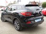 USED 2016 16 RENAULT KADJAR 1.5 SIGNATURE NAV DCI 5d 110 BHP Finished in DIAMOND BLACK with part LEATHER Trim. This Renault Kadjar is a spacious SUV that's perfect for the family. It looks stylish thanks to the swooping curves and creases that define the distinctive looks of the modern Renaults. Features include, &pound;20 Road tax, Sat Nav, B/Tooth, DAB, Part Leather, Pan Roof and much more. Arnold Clark Renault Dealer serviced at 4829 miles,16384 miles, 25015 miles, 38069 (MOT) miles and at 43471 miles.