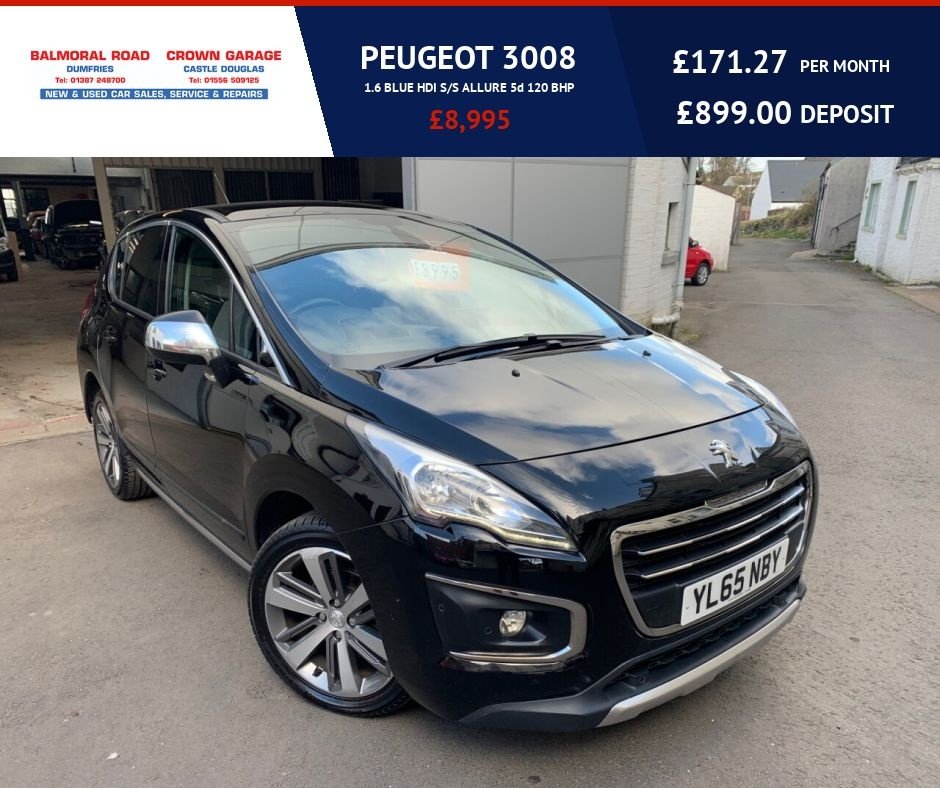 View our PEUGEOT 3008
