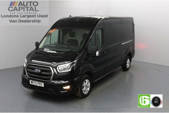 2020 70 FORD TRANSIT 2.0 350 FWD Limited EcoBlue Auto 130 BHP L3 H2 Low Emission