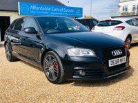 USED 2009 58 AUDI A3 2.0 SPORTBACK TDI S LINE BLACK EDITION 5d 168 BHP Very Rare S Line Black Edition with Navigation Plus