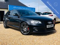 USED 2009 58 AUDI A3 2.0 SPORTBACK TDI S LINE BLACK EDITION 5d 168 BHP Very Rare S Line Black Edition with Navigation Plus