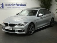 USED 2016 16 BMW 4 SERIES 2.0 430I M SPORT GRAN COUPE 4d 248 BHP SAT NAV SUNROOF LEATHER