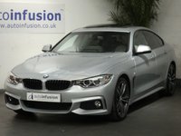 USED 2016 16 BMW 4 SERIES 2.0 430I M SPORT GRAN COUPE 4d 248 BHP SAT NAV SUNROOF LEATHER