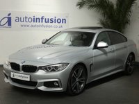 USED 2016 16 BMW 4 SERIES 2.0 430I M SPORT GRAN COUPE 4d 248 BHP SAT NAV SUNROOF LEATHER