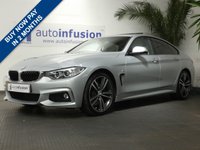 USED 2016 16 BMW 4 SERIES 2.0 430I M SPORT GRAN COUPE 4d 248 BHP SAT NAV SUNROOF LEATHER