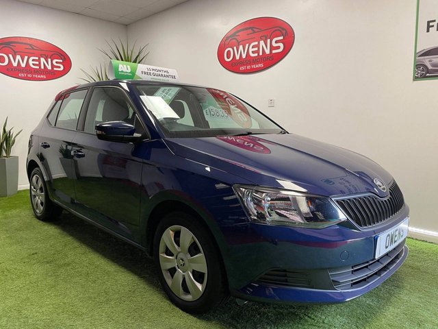 2017 67 Skoda Fabia 1.0 S MPI 5d 59 BHP