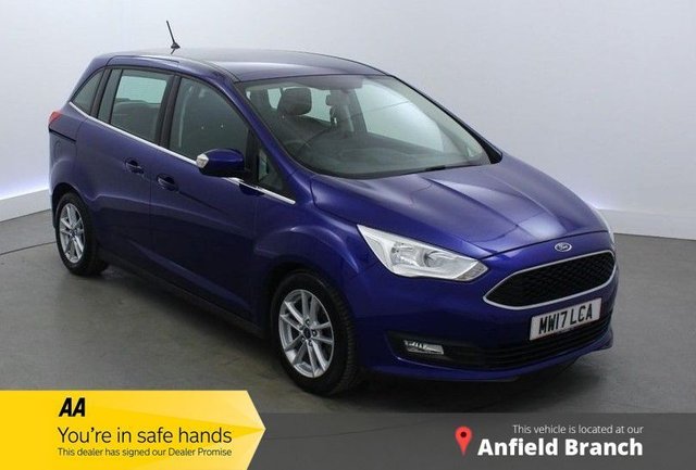 2017 17 FORD GRAND C-MAX 1.0L ZETEC 5d 124 BHP