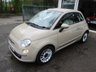 USED 2013 13 FIAT 500C 1.2 CONVERTIBLE LOUNGE 3d 69 BHP *Optional extra Rear Parking Sensors + Automatic Climate Control* Service History + Just Serviced, One Previous Owner, NEW MOT, Great fuel economy! Only &pound;30 Road Tax!
