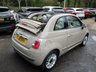 USED 2013 13 FIAT 500C 1.2 CONVERTIBLE LOUNGE 3d 69 BHP *Optional extra Rear Parking Sensors + Automatic Climate Control* Service History + Just Serviced, One Previous Owner, NEW MOT, Great fuel economy! Only &pound;30 Road Tax!