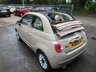 USED 2013 13 FIAT 500C 1.2 CONVERTIBLE LOUNGE 3d 69 BHP *Optional extra Rear Parking Sensors + Automatic Climate Control* Service History + Just Serviced, One Previous Owner, NEW MOT, Great fuel economy! Only &pound;30 Road Tax!