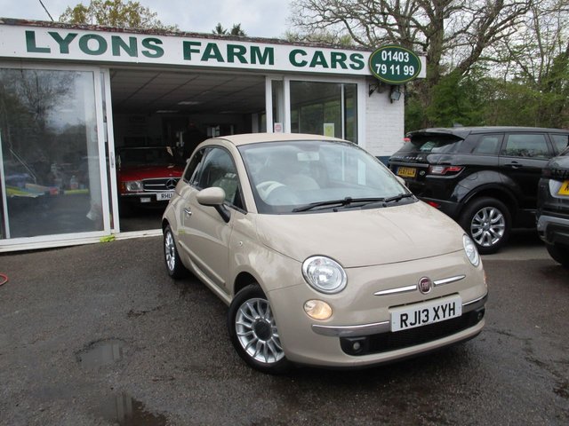 2013 13 Fiat 500c 1.2 CONVERTIBLE LOUNGE 3d 69 BHP