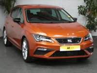 USED 2018 18 SEAT LEON 1.4 TSI FR TECHNOLOGY 5d 148 BHP SAT NAV 6 MONTHS GOLD WARRANTY