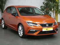 USED 2018 18 SEAT LEON 1.4 TSI FR TECHNOLOGY 5d 148 BHP SAT NAV 6 MONTHS GOLD WARRANTY
