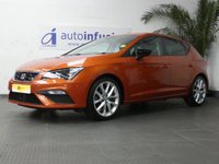 USED 2018 18 SEAT LEON 1.4 TSI FR TECHNOLOGY 5d 148 BHP SAT NAV 6 MONTHS GOLD WARRANTY
