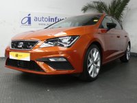 USED 2018 18 SEAT LEON 1.4 TSI FR TECHNOLOGY 5d 148 BHP SAT NAV 6 MONTHS GOLD WARRANTY