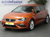 USED 2018 18 SEAT LEON 1.4 TSI FR TECHNOLOGY 5d 148 BHP SAT NAV 6 MONTHS GOLD WARRANTY