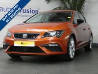 USED 2018 18 SEAT LEON 1.4 TSI FR TECHNOLOGY 5d 148 BHP SAT NAV 6 MONTHS GOLD WARRANTY