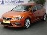 USED 2018 18 SEAT LEON 1.4 TSI FR TECHNOLOGY 5d 148 BHP SAT NAV 6 MONTHS GOLD WARRANTY