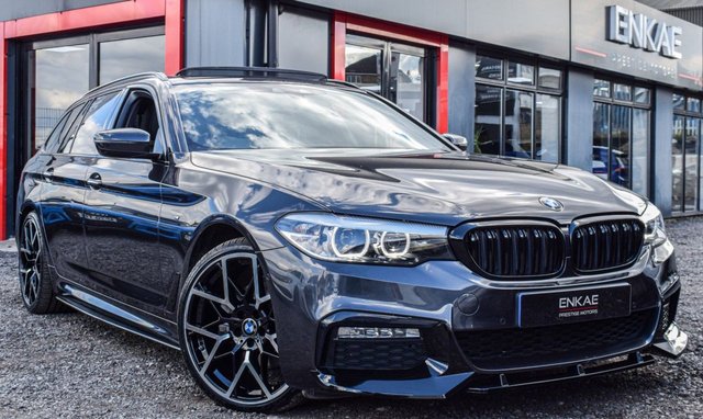 2018 18 BMW 5 Series 2.0 520D M SPORT TOURING 5d 188 BHP