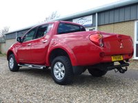USED 2011 11 MITSUBISHI L200 2.5 DI-D 4X4 TROJAN DCB 134 BHP www.suffolkcarcentre.co.uk - Located a Reydon