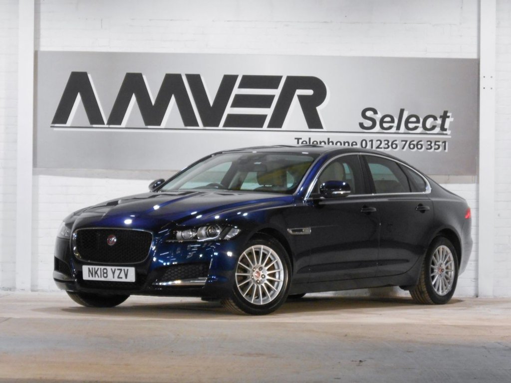 USED 2018 18 JAGUAR XF 2.0 D PRESTIGE AWD 4d 177 BHP CHEAP ROAD TAX - FINANCE AVAILABLE