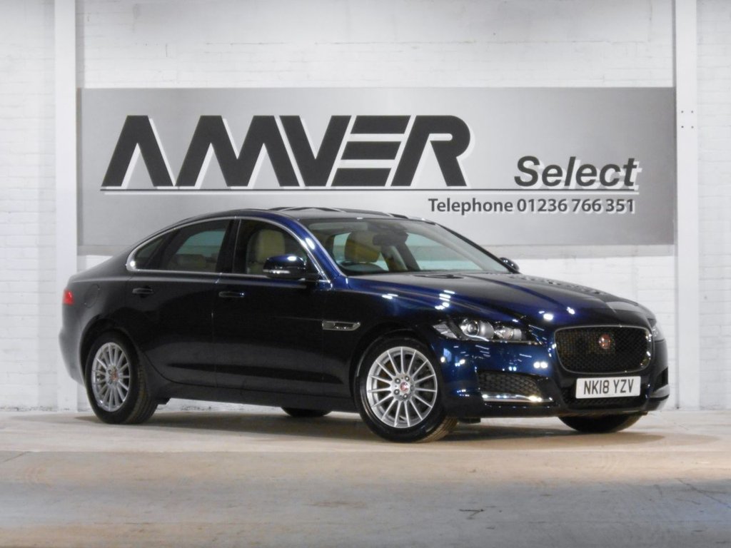 USED 2018 18 JAGUAR XF 2.0 D PRESTIGE AWD 4d 177 BHP CHEAP ROAD TAX - FINANCE AVAILABLE