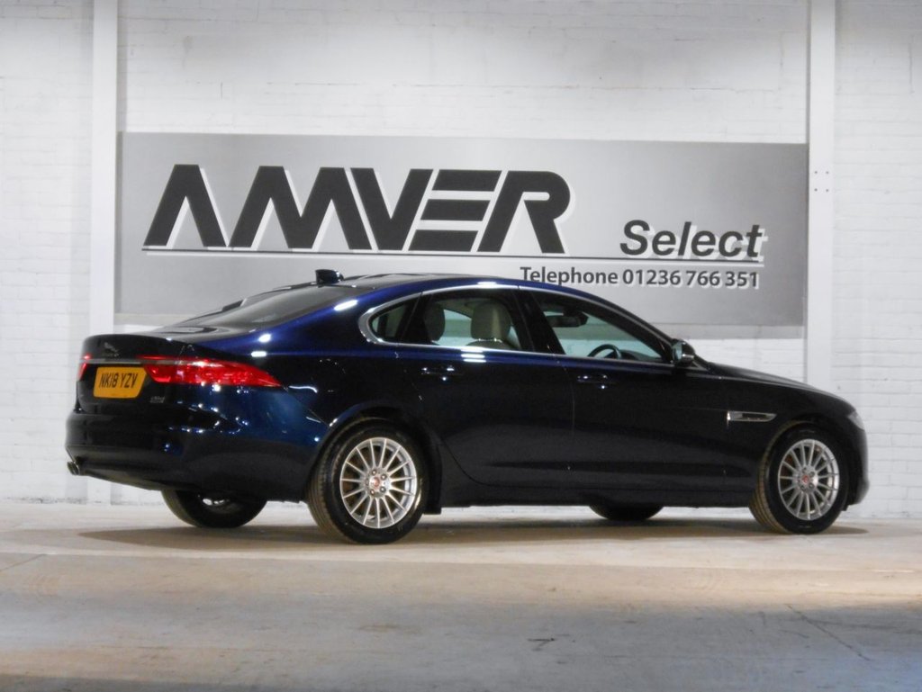 USED 2018 18 JAGUAR XF 2.0 D PRESTIGE AWD 4d 177 BHP CHEAP ROAD TAX - FINANCE AVAILABLE
