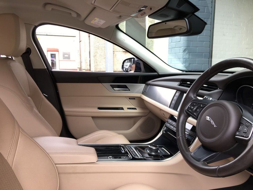 USED 2018 18 JAGUAR XF 2.0 D PRESTIGE AWD 4d 177 BHP CHEAP ROAD TAX - FINANCE AVAILABLE