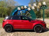 USED 2016 16 LAND ROVER RANGE ROVER EVOQUE 2.0 TD4 HSE DYNAMIC 5d 177 BHP EVOQUE TD4 HSE - FULL BLACK/RED LEATHER - GLASS PANORAMIC ROOF - 2 OWNERS - FULL SERVICE HISTORY - SATELLITE NAVIGATION - 20 INCH GLOSS BLACK UPGRADE ALLOYS - COST NEW OVER &pound;45000.00