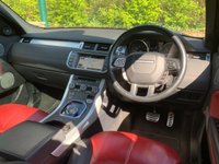 USED 2016 16 LAND ROVER RANGE ROVER EVOQUE 2.0 TD4 HSE DYNAMIC 5d 177 BHP EVOQUE TD4 HSE - FULL BLACK/RED LEATHER - GLASS PANORAMIC ROOF - 2 OWNERS - FULL SERVICE HISTORY - SATELLITE NAVIGATION - 20 INCH GLOSS BLACK UPGRADE ALLOYS - COST NEW OVER &pound;45000.00