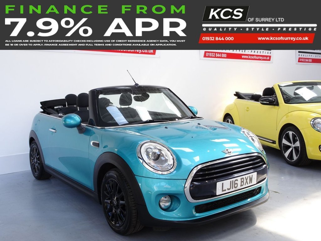 View our MINI CONVERTIBLE