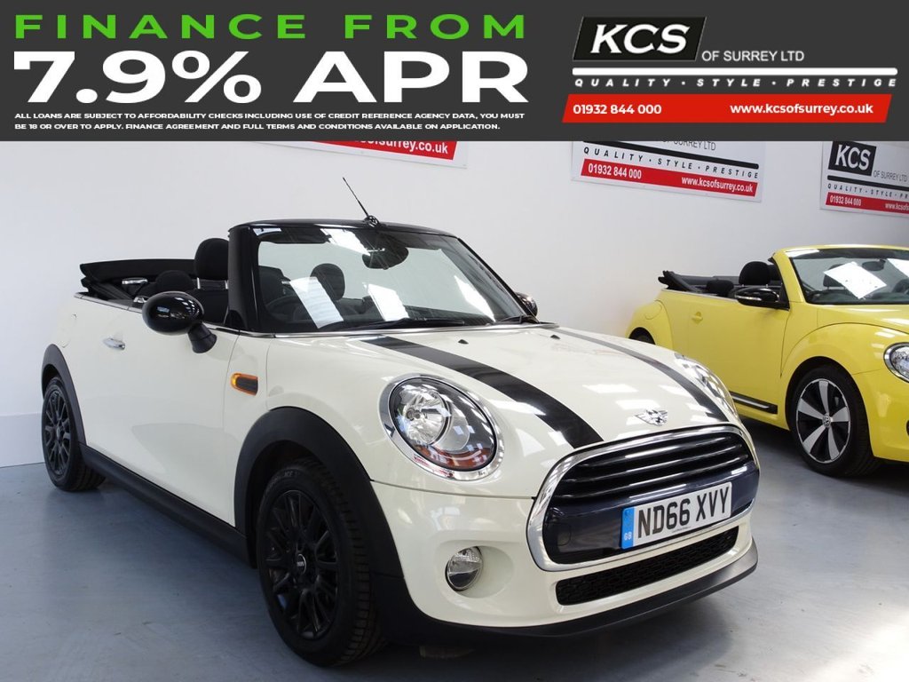 View our MINI CONVERTIBLE