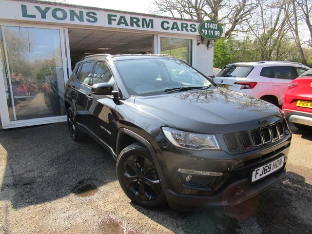 2019 69 Jeep Compass 1.6 MULTIJET II NIGHT EAGLE 5d 120 BHP