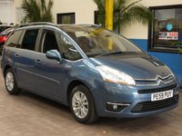 USED 2009 59 CITROEN C4 GRAND PICASSO 1.6 EXCLUSIVE HDI EGS 5d 107 BHP 7 SEAT SAT NAV PARKING SENSORS