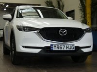 USED 2017 67 MAZDA CX-5 2.0 SPORT NAV 5d 163 BHP SAT NAV LEATHER HEATED SEATS