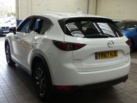 USED 2017 67 MAZDA CX-5 2.0 SPORT NAV 5d 163 BHP SAT NAV LEATHER HEATED SEATS
