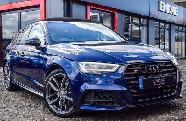 2017 17 Audi S3 2.0 S3 SPORTBACK QUATTRO 5d 306 BHP VAT QUALIFYING 