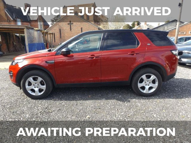 View our LAND ROVER DISCOVERY SPORT