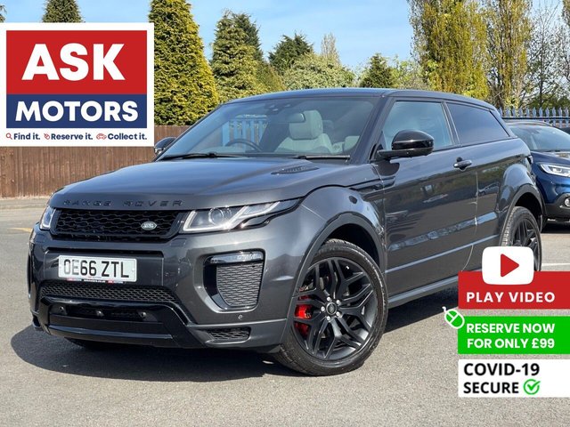 View our LAND ROVER RANGE ROVER EVOQUE