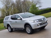 USED 2015 65 MITSUBISHI L200 2.4 DI-D 4X4 BARBARIAN DCB 178 BHP ** NO VAT * CANOPY + SAT NAV