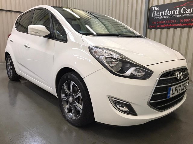 2017 17 Hyundai Ix20 1.4 PREMIUM NAV BLUE DRIVE 5d 89 BHP